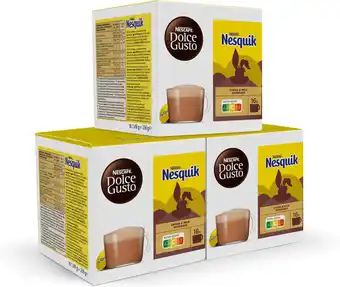 Amazon Nescafé dolce gusto capsules nesquik - chocolademelk - 48 cups - geschikt voor 24 koppen - dolce gusto cups aanbieding
