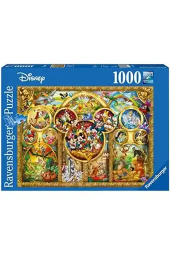 Amazon Ravensburger disney best themes 1000 piece jigsaw puzzle for adults & for kids age 12 and up aanbieding