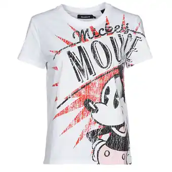 Spartoo T-shirt korte mouw desigual ts_mickey boom aanbieding