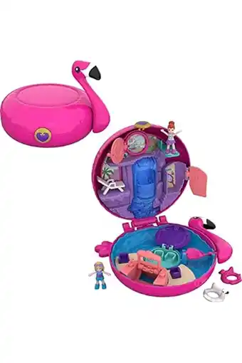 Amazon Polly pocket pocket world met speciale plekken en leuke verrassingen, fry38 aanbieding