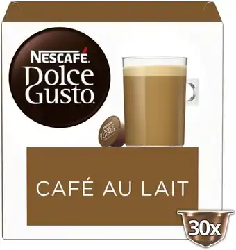 Amazon Nescafé dolce gusto capsules cafe au lait - voordeelverpakking - 90 koffiecups - geschikt voor 45 koppen koffie - dolce gusto aanbieding