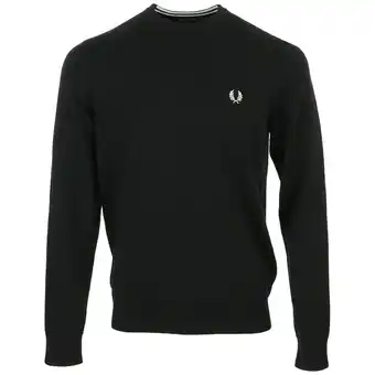 Spartoo Trui fred perry classic crew neck jumper aanbieding