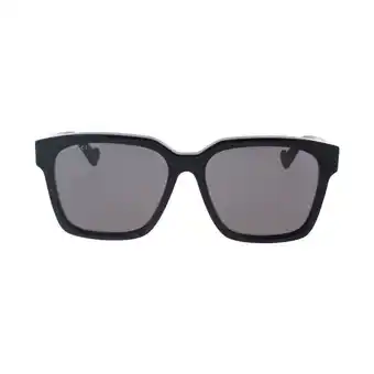 Spartoo Zonnebril gucci occhiali da sole gg0965sa 001 black grey aanbieding