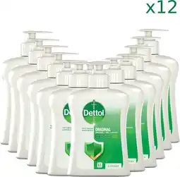 Bol.com Dettol - handzeep - original - 250ml x12 aanbieding