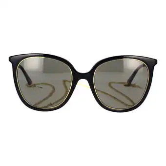 Spartoo Zonnebril gucci occhiali da sole con catena gg1076s 001 aanbieding