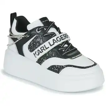 Spartoo Lage sneakers karl lagerfeld anakapri krystal strap lo lace aanbieding