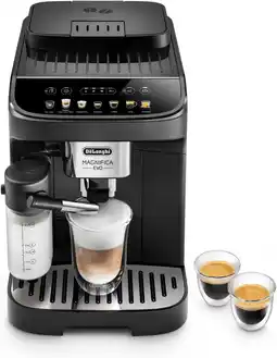 Amazon De'longhi magnifica evo ecam 292.81.b volautomatische koffiemachine met melksysteem, 7 directe toetsen voor verschillende kof aanbieding