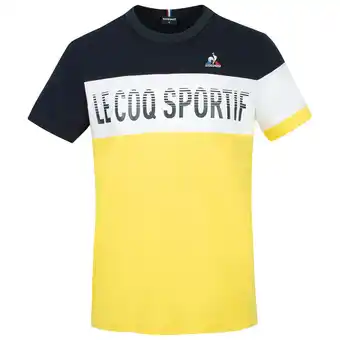 Spartoo T-shirt korte mouw le coq sportif saison 2 tee aanbieding