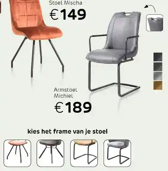 Henders & Hazel Armstoel Michiel aanbieding