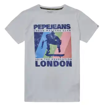 Spartoo T-shirt korte mouw pepe jeans callen aanbieding