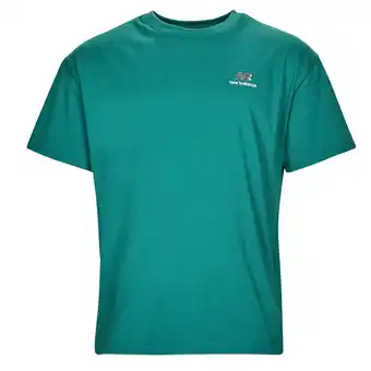 Spartoo T-shirt korte mouw new balance uni-ssentials cotton t-shirt aanbieding