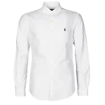 Spartoo Overhemd lange mouw polo ralph lauren chemise cintree slim fit en oxford leger type chino col boutonne aanbieding