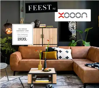 Xooon XXL DESIGN HOEKSOFA "LIMA" aanbieding