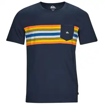 Spartoo T-shirt korte mouw quiksilver surfadelica stripe ss aanbieding