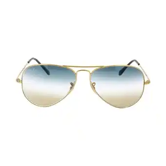 Spartoo Zonnebril ray-ban occhiali da sole aviator metal ii rb3689 001/gd aanbieding