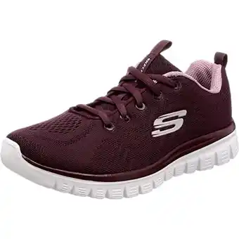 Spartoo Sneakers skechers zapatillas rojas mujer 12615 aanbieding