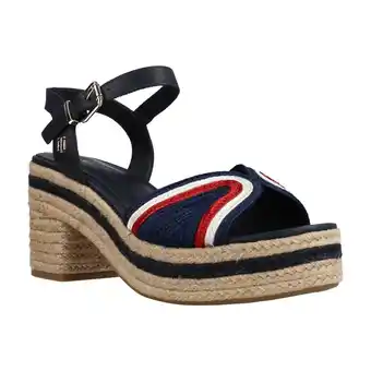 Spartoo Sandalen tommy hilfiger th artisanal mid heel sa aanbieding