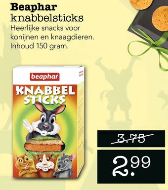 Dierspecialist Beaphar knabbelsticks aanbieding