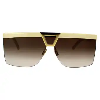 Spartoo Zonnebril yves saint laurent occhiali da sole saint laurent sl 537 palace 002 aanbieding