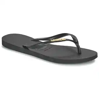 Spartoo Teenslippers havaianas slim logo metallic aanbieding