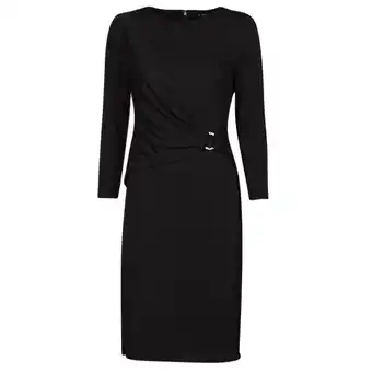 Spartoo Korte jurk lauren ralph lauren fabiana-elbow sleeve-day dress aanbieding