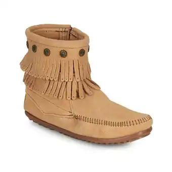 Spartoo Laarzen minnetonka double fringe side zip boot aanbieding