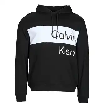 Spartoo Sweater calvin klein jeans institutional blocking hoodie aanbieding