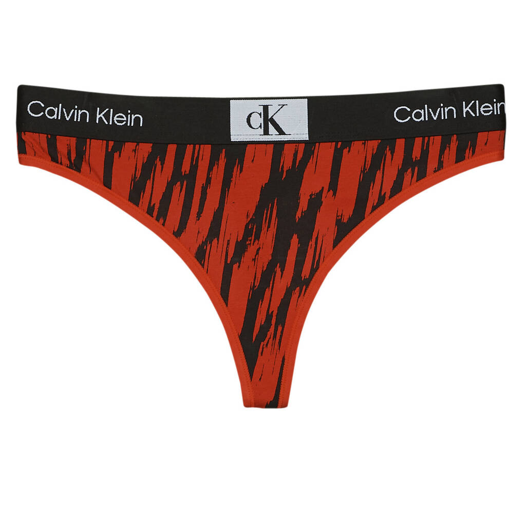 Strings calvin klein jeans modern thong aanbieding bij Spartoo