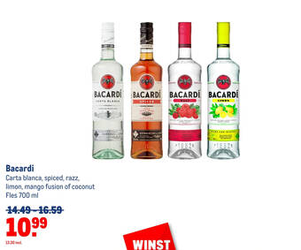 Makro Bacardi aanbieding