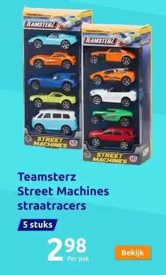 Action Teamsterz street machines straatracers aanbieding