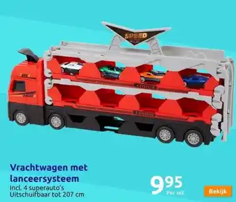 Action Vrachtwagen met lanceersysteem aanbieding