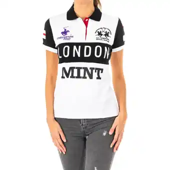 Spartoo Polo shirt korte mouw la martina 2wpg79-00001 aanbieding