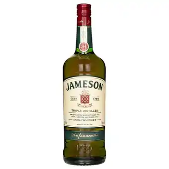 Dirck 3 Jameson irish whiskey HELE LITER aanbieding