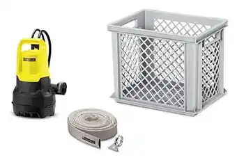 Amazon Kärcher dompelpomp sp 5 dirt, voor vuil water, incl. overstromings- en hoogwaterbox (500 w, 9500 l/u, 10 m stoffen slang 1 1/ aanbieding