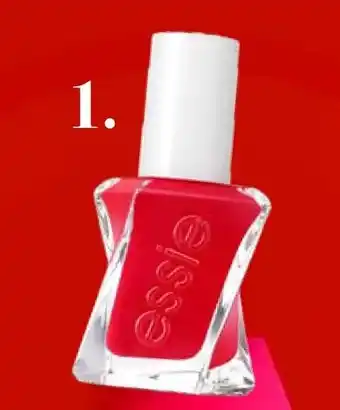 DA Essie Gel couture nagellak rood 270 rock the runway. aanbieding