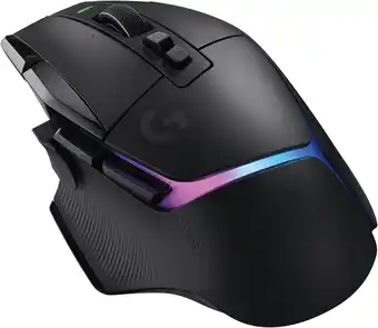 Amazon Logitech g g502 x plus lightspeed draadloze rgb gaming muis - optische muis met lightforce hybride schakelaars, lightsync rgb aanbieding