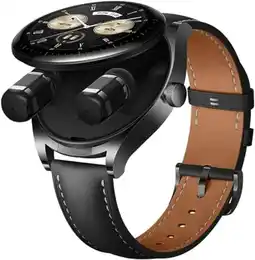 Amazon Huawei watch buds smartwatch en oordopjes - 2 in 1 horloge met draadloze oordopjes - gezondheids - compatibel met ios en andr aanbieding