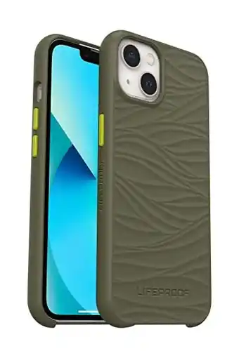 Amazon Lifeproof wake case voor iphone 13, schokbestendig, valbestendig tot 2 meter, dunne beschermende hoes, duurzaam gemaakt van g aanbieding