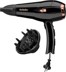 Amazon Babyliss d373e cordkeeper 2000 föhn met ionische anti-frizz functie en intrekbaar snoer aanbieding