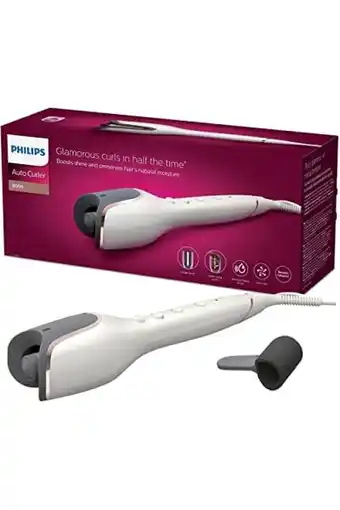 Amazon Philips automatische krultang stylecare prestige - groter kruloppervlak voor 2x meer haar krullen in één keer - 3 warmte-en t aanbieding