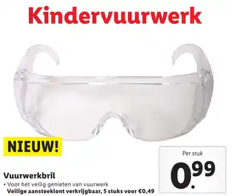 Lidl Vuurwerkbril aanbieding