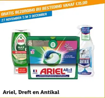 Coop Ariel, Dreft en Antikal aanbieding