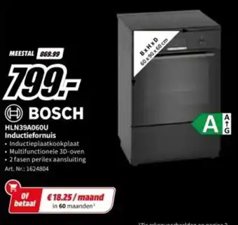 MediaMarkt BOSCH HLN39A060U Inductiefornuis aanbieding