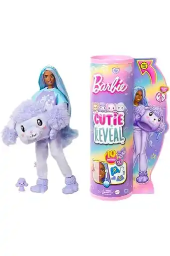 Amazon Barbie cutie reveal pop en accessoires, zacht poedelkostuum en 10 verrassingen, waaronder kleurverandering, star' cozy cute t aanbieding