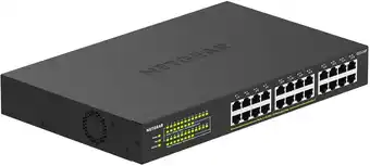 Amazon Netgear gs324p unmanaged gigabit ethernet (10/100/1000) power over ethernet (poe) 1u zwart aanbieding