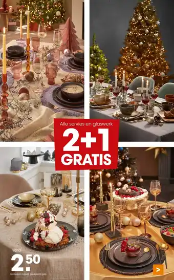 Kwantum Alle servies en glaswerk aanbieding