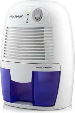 Amazon Pro breeze mini luchtontvochtiger, compacte en draagbare 500 ml, helpt tegen vocht en schimmel in huis, keuken, slaapkamer, c aanbieding