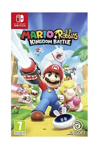 Amazon Mario + rabbids kingdom battle ben switch aanbieding