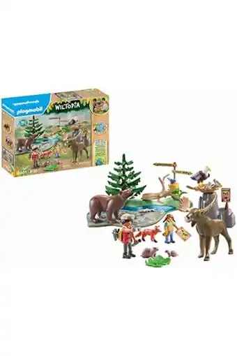 Amazon Playmobil wiltopia wandelen in noord-amerika - 71403 aanbieding