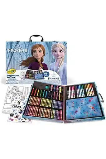 Amazon Crayola inspiratie frozen 2 kleurkoffer, kleurkoffer met 115 onderdelen, geschikt voor kinderen van 5-10 jaar aanbieding